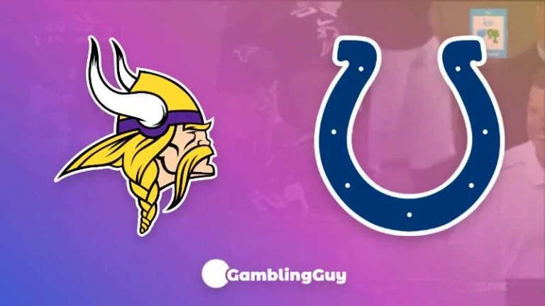 Left: Minnesota Vikings, Right: Indianapolis Colts, tags: vikings clinch historic nfc north division - CC