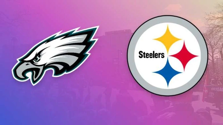 Left: Philadelphia Eagles, Right: Pittsburgh Steelers, tags: nfl eagles a.j. brown $10,000 - CC