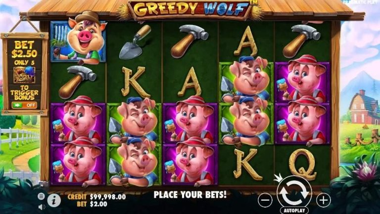 Play Greedy Wolf Slot Game Today on Stake.us Social Casino