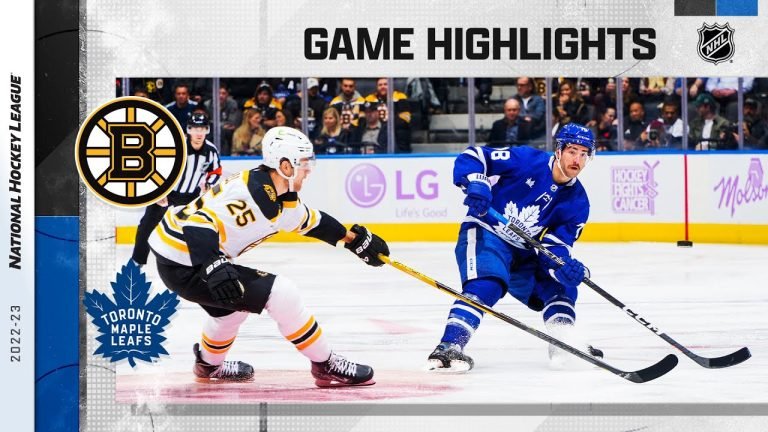 Video: Bruins @ Maple Leafs 11/5 | NHL Highlights 2022